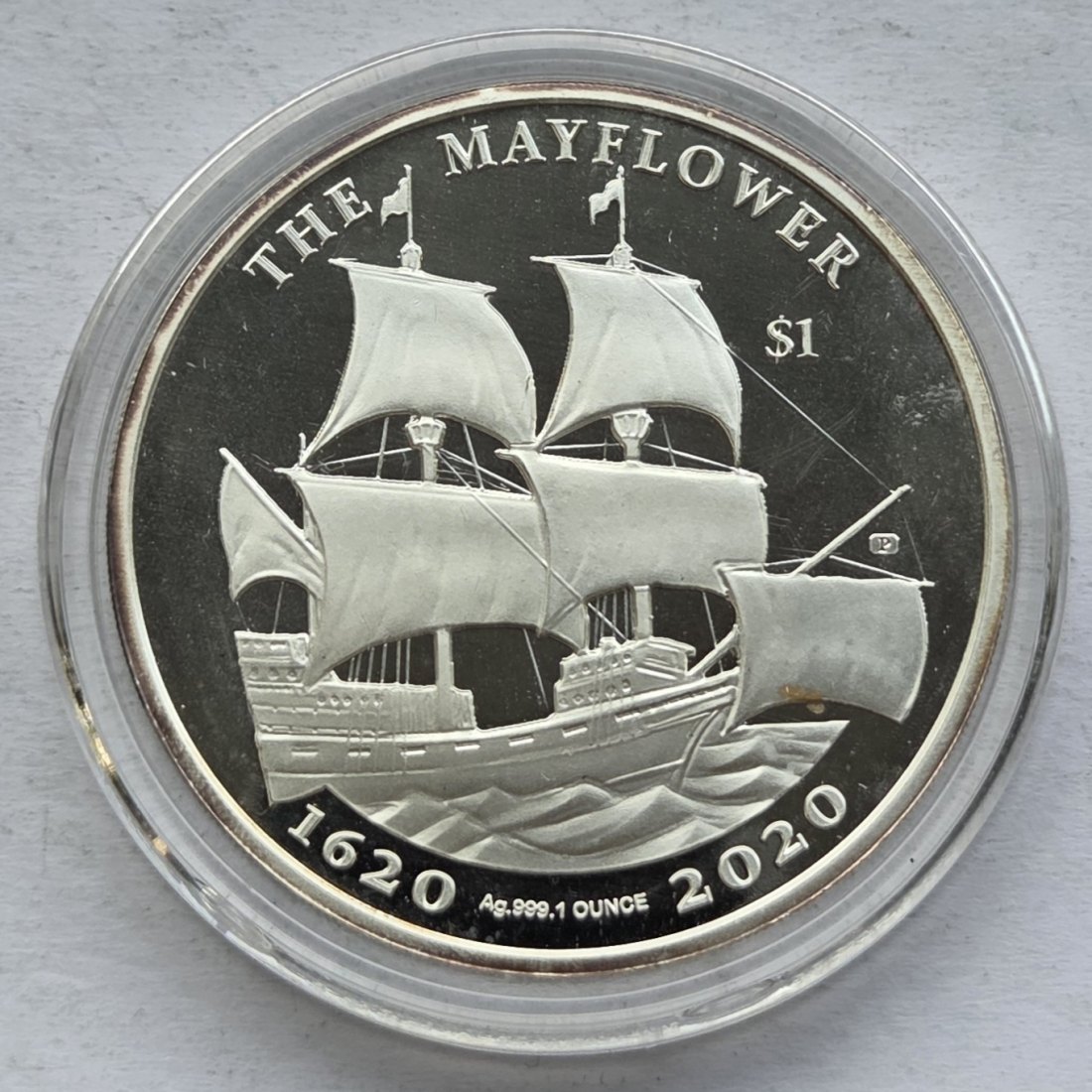  British Virgin Islands: Silberunze Mayflower 2020   