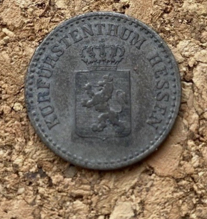  SILBER - Groschen 1851 Kurfürstentum Hessen Silbergroschen Einzelstück   