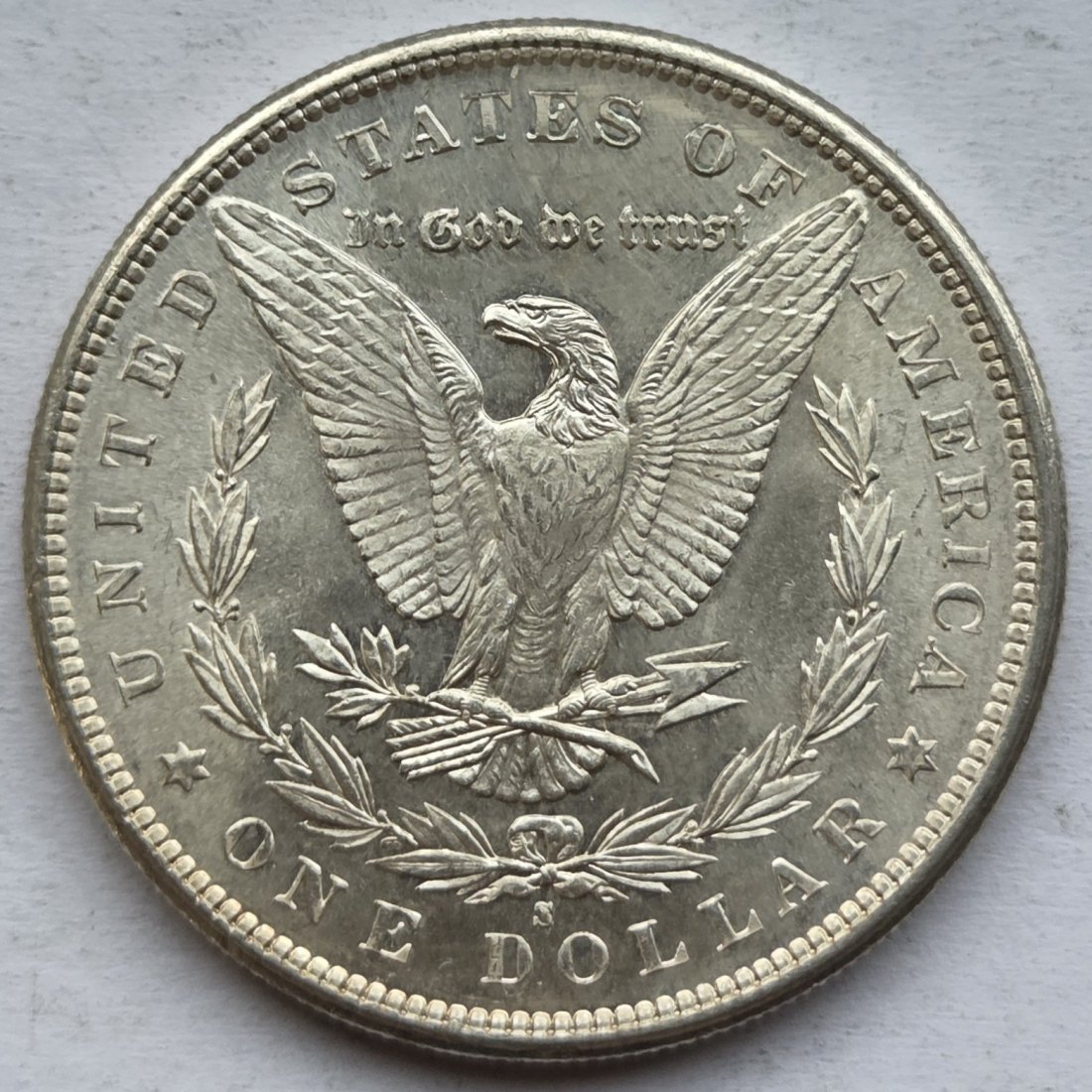  USA Vereinigte Staaten: 1 Dollar (Morgan-Dollar) 1881 S   