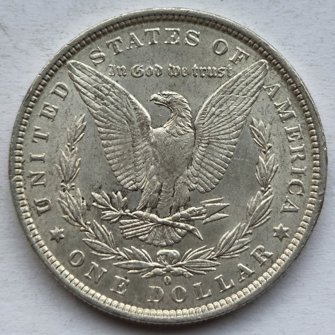  USA Vereinigte Staaten: 1 Dollar (Morgan-Dollar) 1882 O   
