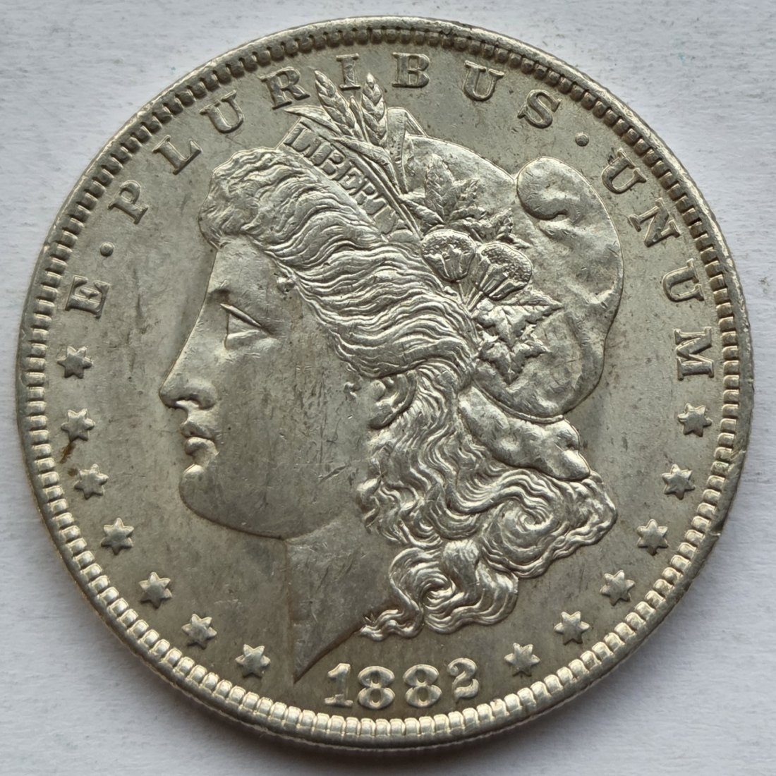  USA Vereinigte Staaten: 1 Dollar (Morgan-Dollar) 1882 O   