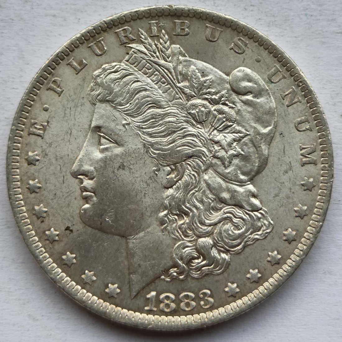  USA Vereinigte Staaten: 1 Dollar (Morgan-Dollar) 1883 O   