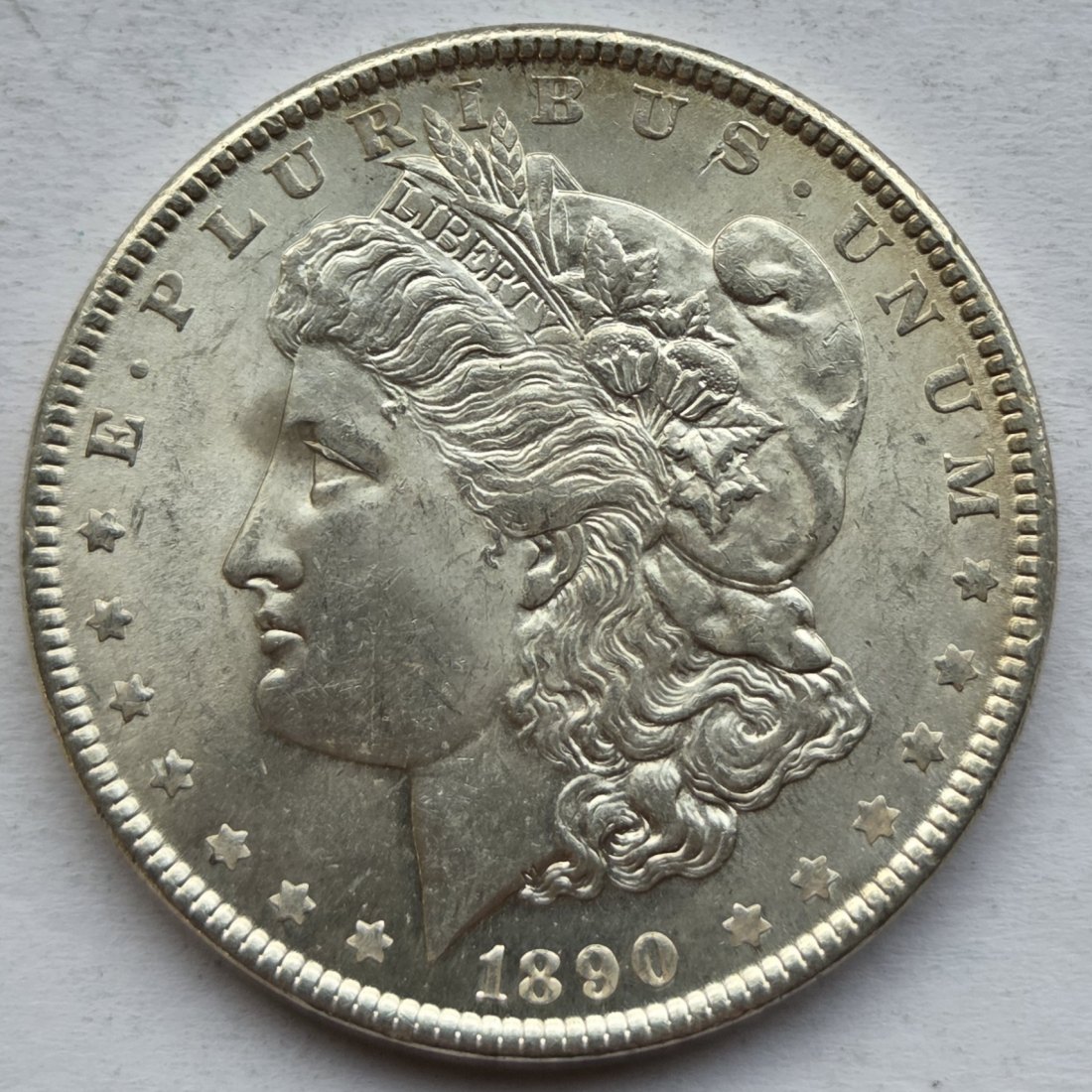  USA Vereinigte Staaten: 1 Dollar (Morgan-Dollar) 1890   