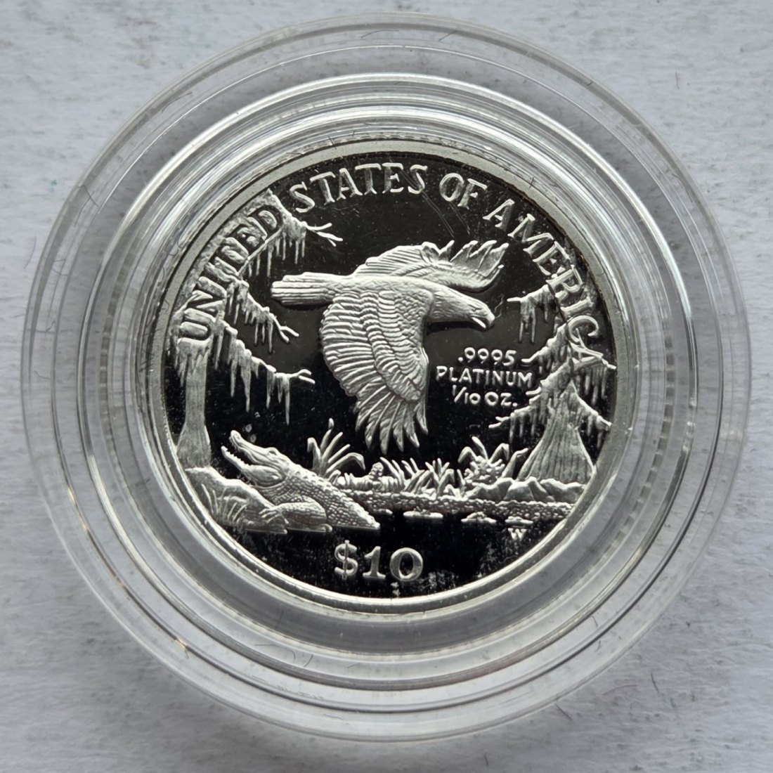  USA Vereinigte Staaten: 1/10 Unze Platin 1999   