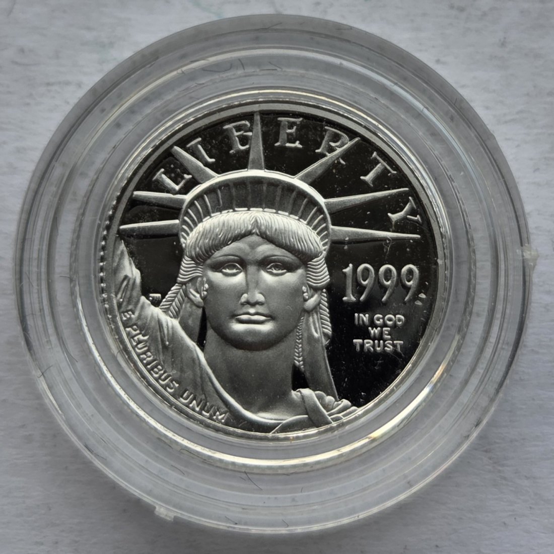  USA Vereinigte Staaten: 1/10 Unze Platin 1999   
