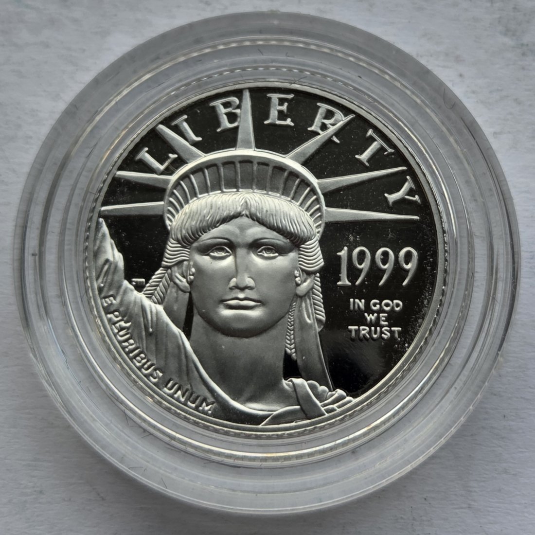  USA Vereinigte Staaten: 1/4 Unze Platin 1999   