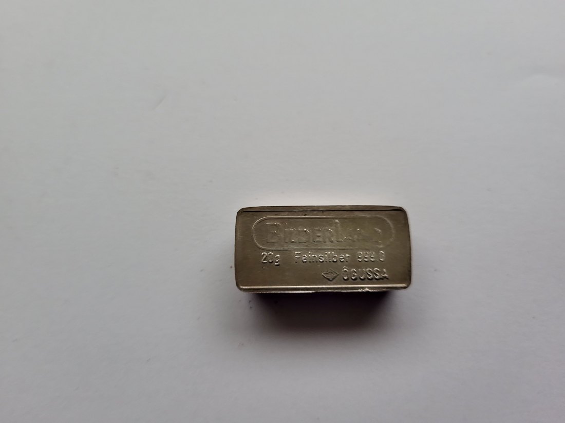  Silberbarren 20 g Bilderland Ag Feinsilber Ögussa Österreich Spittalgold9800 (5104)   