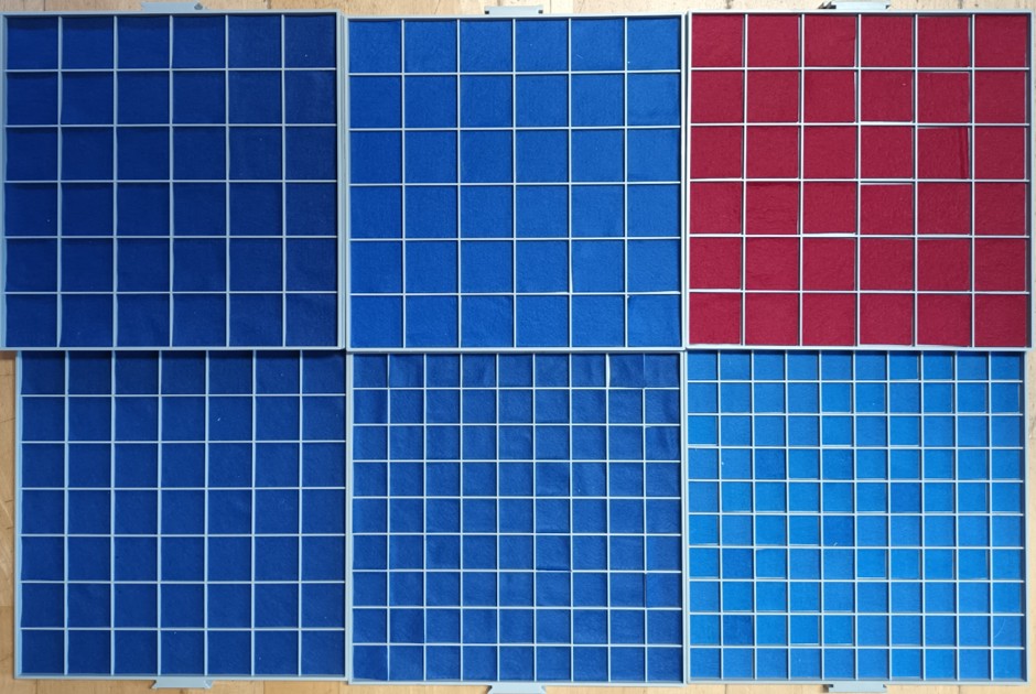  BEBA Maxi; 10 Schubladen OHNE Abdeckscheiben, gebraucht, OHNE Kasten, verschiedene Größen   