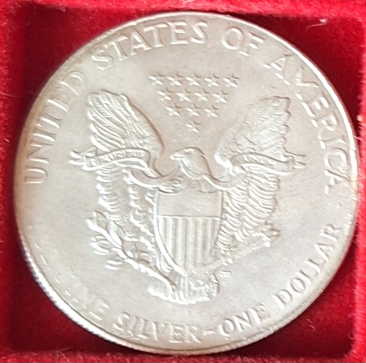  USA,1 Dollar, 1906 American Silver Eagle, Nachprägung - Kopie   