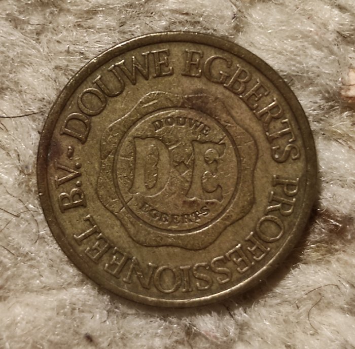 z21: Niederländischer Kaffee Machine Token Douwe Egberts Professioneel BV   