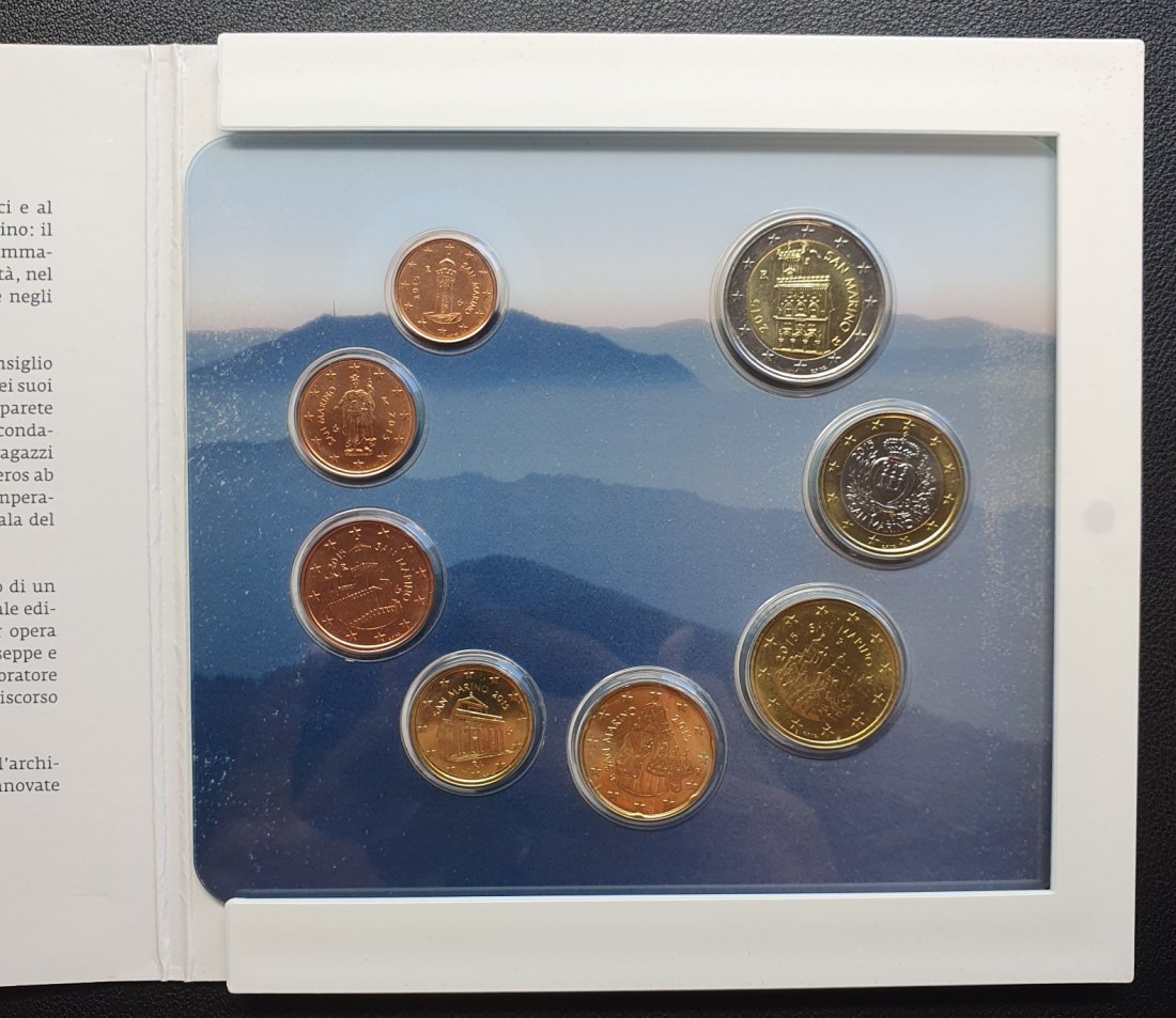  San Marino Euro KMS 2015 im original Blister   