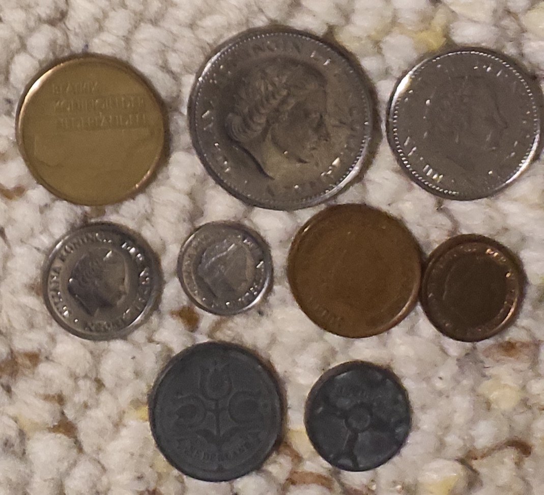  Set 014: Niederlande mit 9 verschiedenen und 2 älteren Münzen   