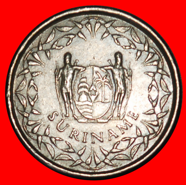  Ⰺ NIEDERLANDE SCHIFF (1962-1921): SURINAME ★ 10 CENT 1979! STEMPEL II B!★OHNE VORBEHALT   