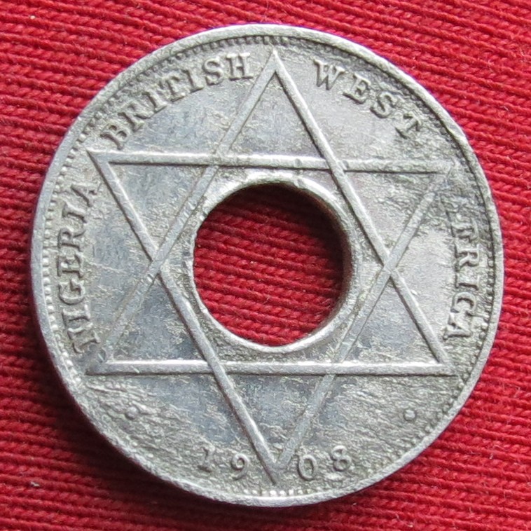  Nigeria Britisch-Westafrika 1/10 penny 1908 km# 1 #С   
