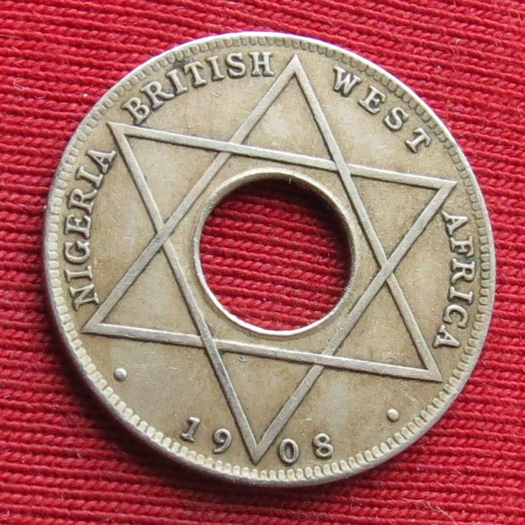  Nigeria Britisch-Westafrika 1/10 penny 1908 km# 3 #1   