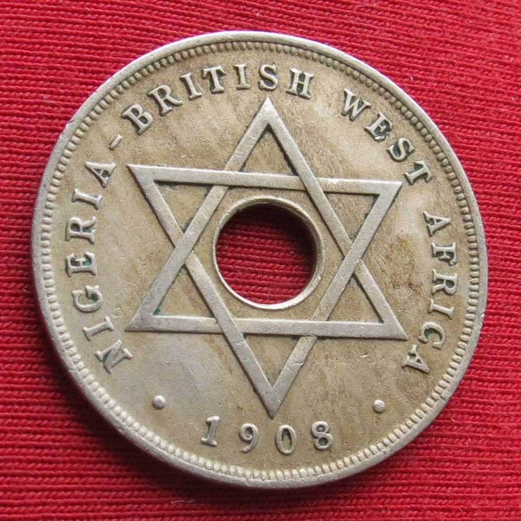 Nigeria Britisch-Westafrika 1 penny 1908