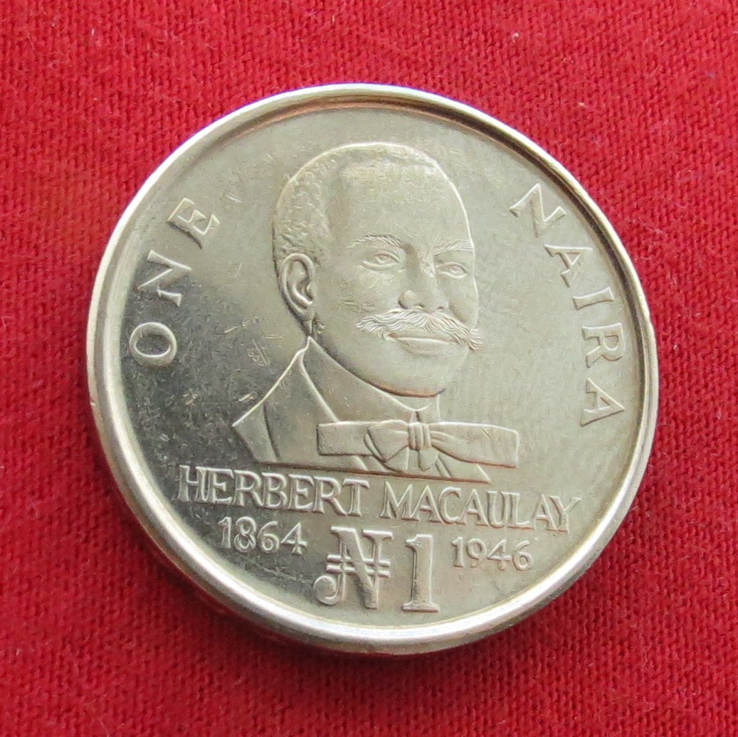 Nigeria Britisch-Westafrika 1 naira 1993 #3