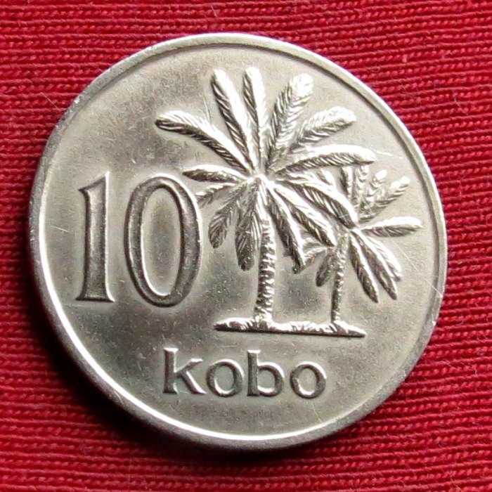 Nigeria Britisch-Westafrika 10 kobo 1973