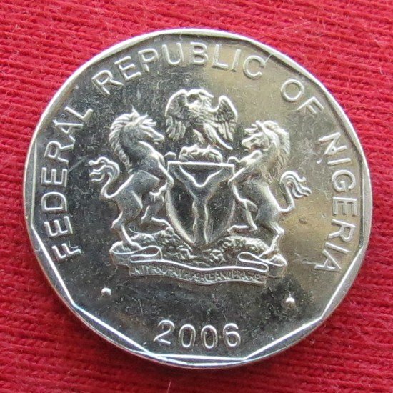  Nigeria Britisch-Westafrika 50 kobo 2006   