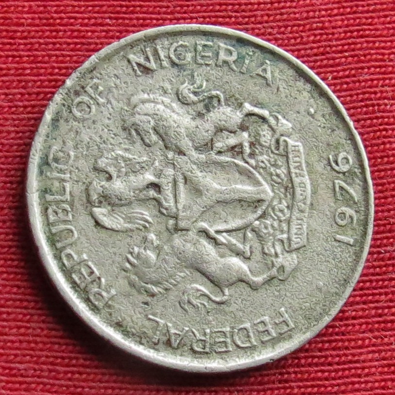 Nigeria Britisch-Westafrika 10 kobo 1976  90º   