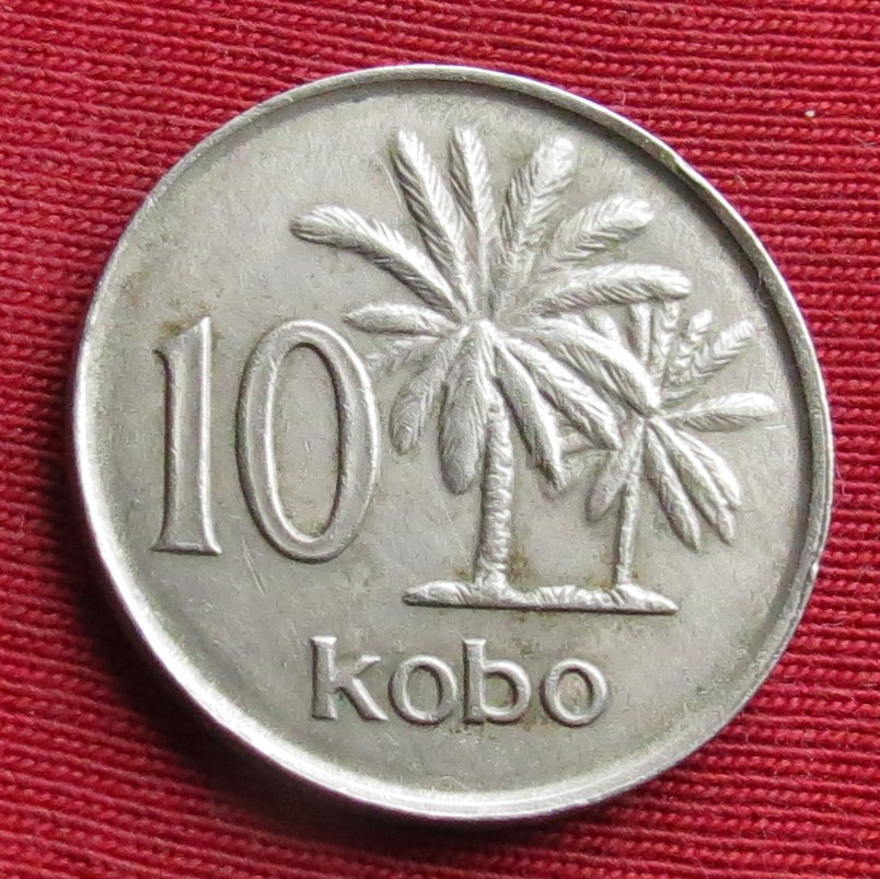 Nigeria Britisch-Westafrika 10 kobo 1987 90º