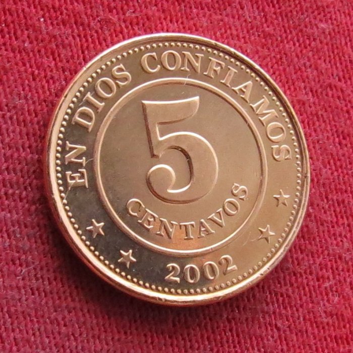 Nicaragua 5 centavos 2002