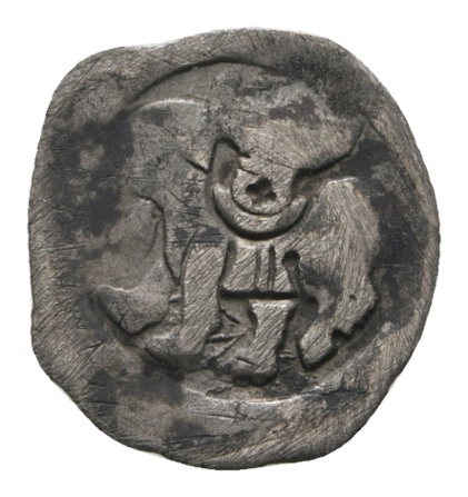  Mittelalter, Pfennig 0,80 g   
