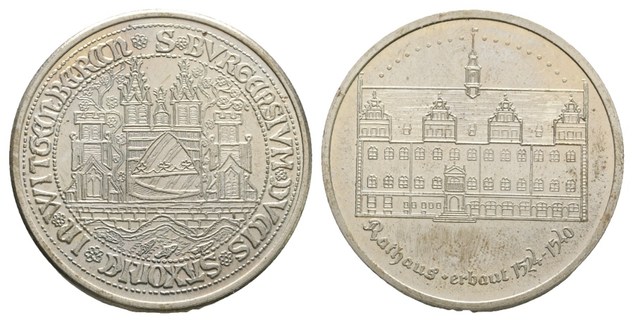  Medaille 1981; Wittenberg; Cu/Ni; 23,50 g; Ø 35,39 mm   