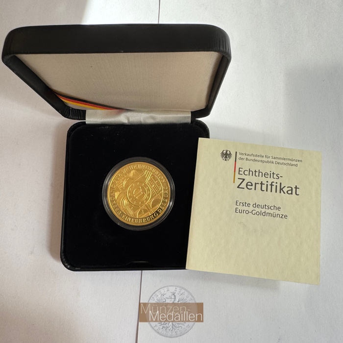  Deutschland 200 Euro 2002 G MM-Frankfurt KM#221 Feingold: 31,1g   