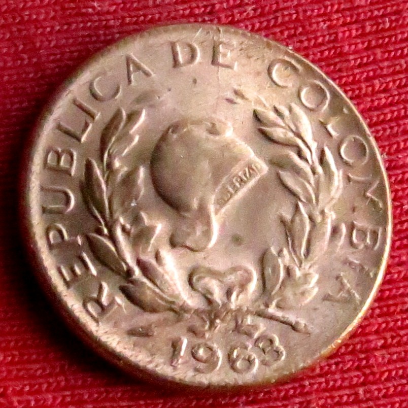  Colombia 5 centavos 1963   