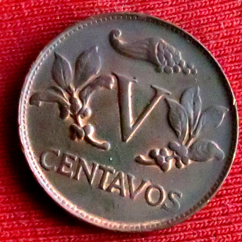 Colombia 5 centavos 1967