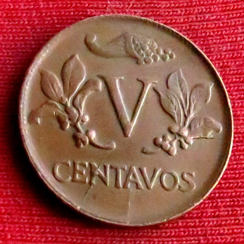 Colombia 5 centavos 1972