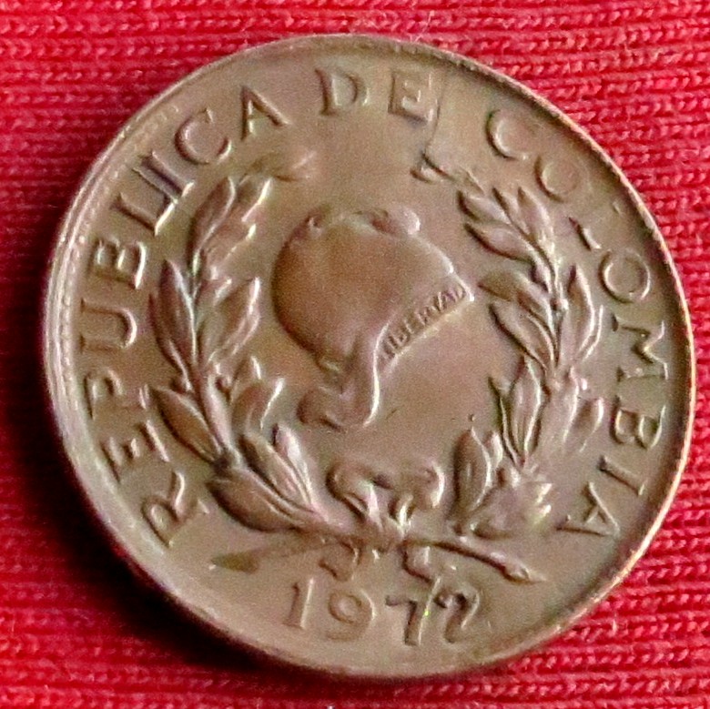  Colombia 5 centavos 1972   