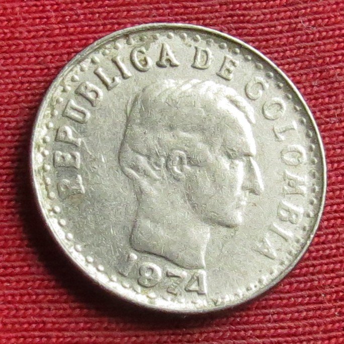  Colombia 10 centavos 1974   