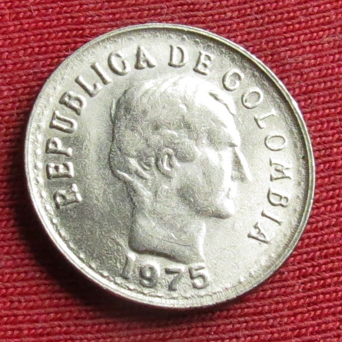  Colombia 10 centavos 1975   