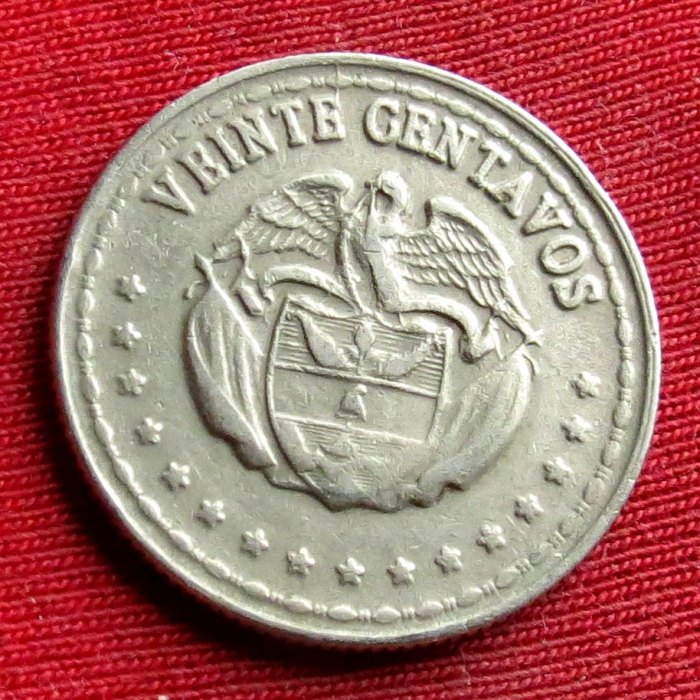  Colombia 20 centavos 1959   