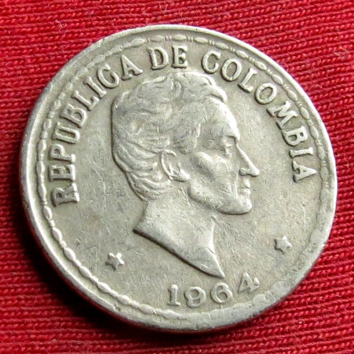 Colombia 20 centavos 1964