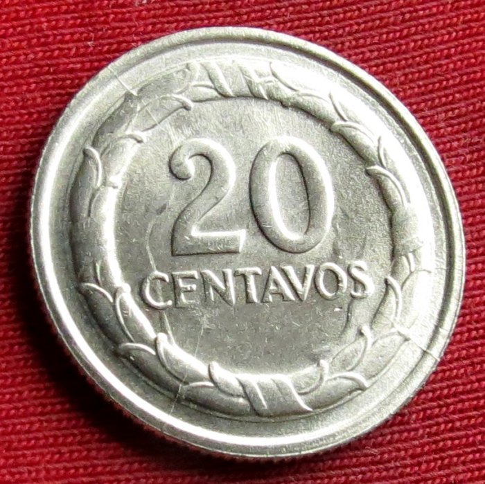 Colombia 20 centavos 1969