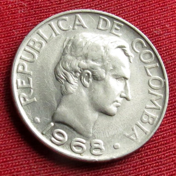 Colombia 20 centavos 1968   
