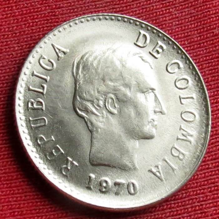  Colombia 20 centavos 1970   