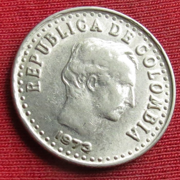  Colombia 20 centavos 1973   
