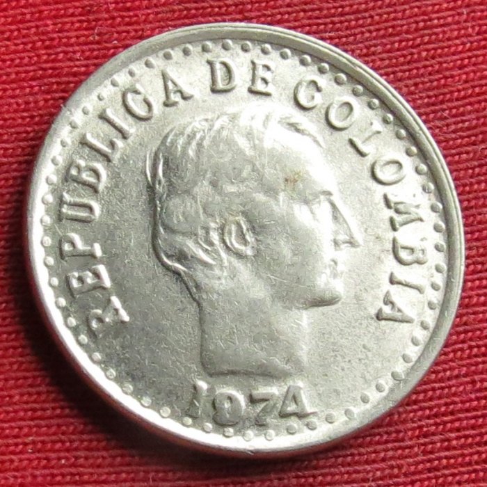  Colombia 20 centavos 1974   