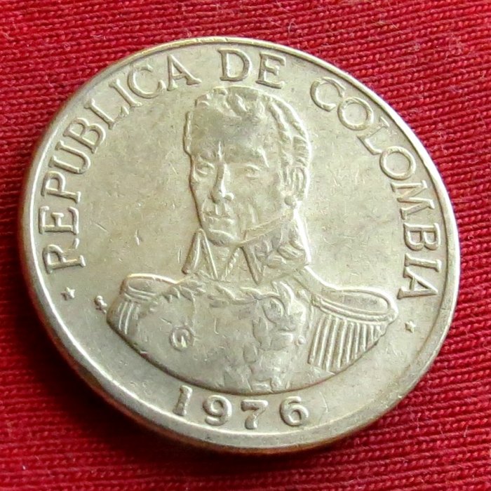  Colombia 1 peso 1976   