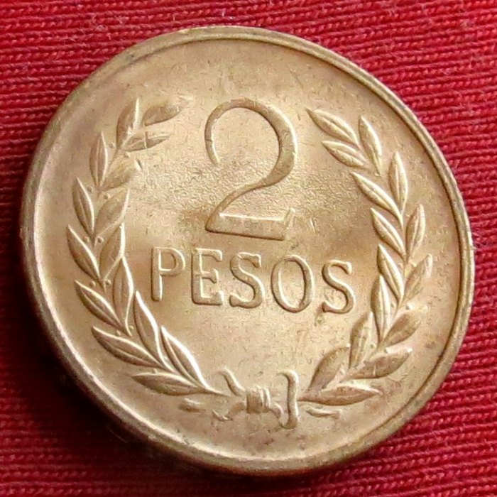Colombia 2 pesos 1977