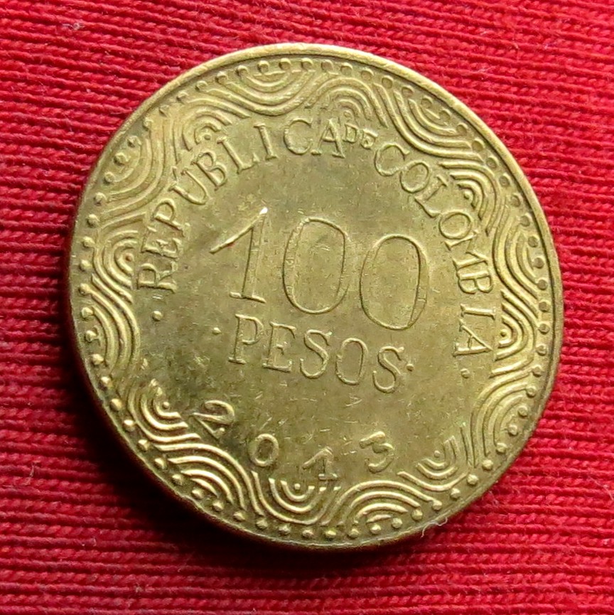  Colombia 100 pesos 2013   
