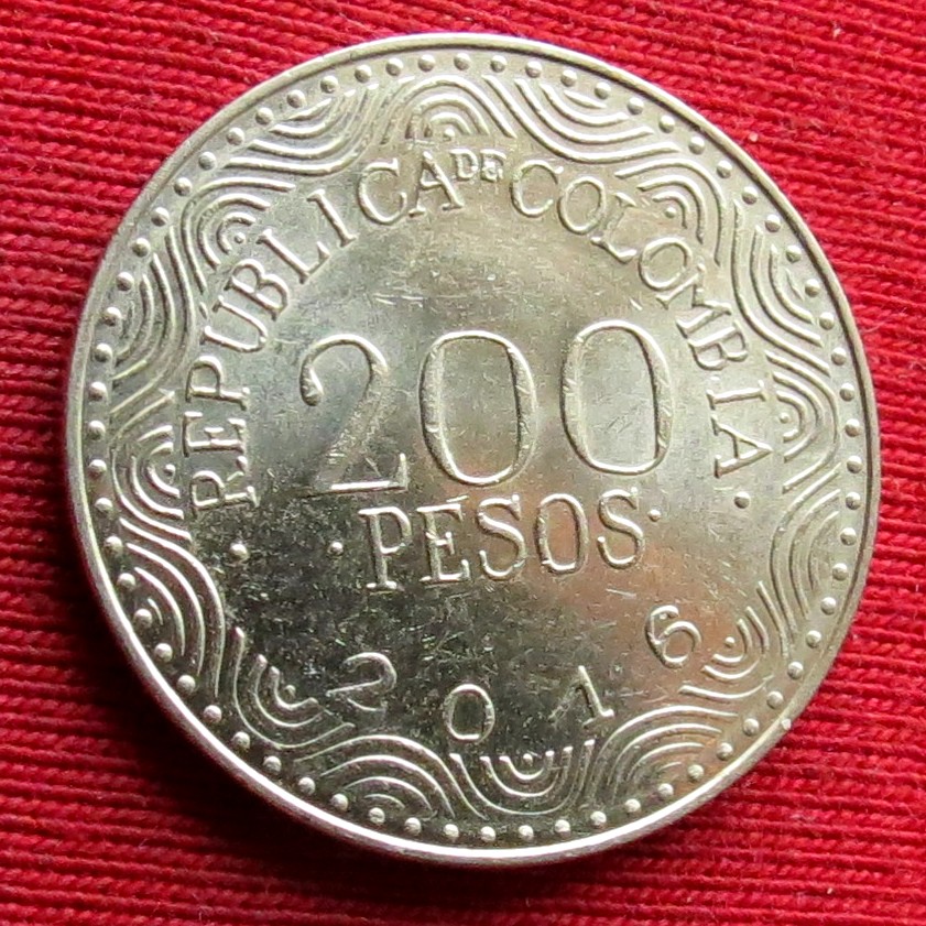  Colombia 200 pesos 2016   