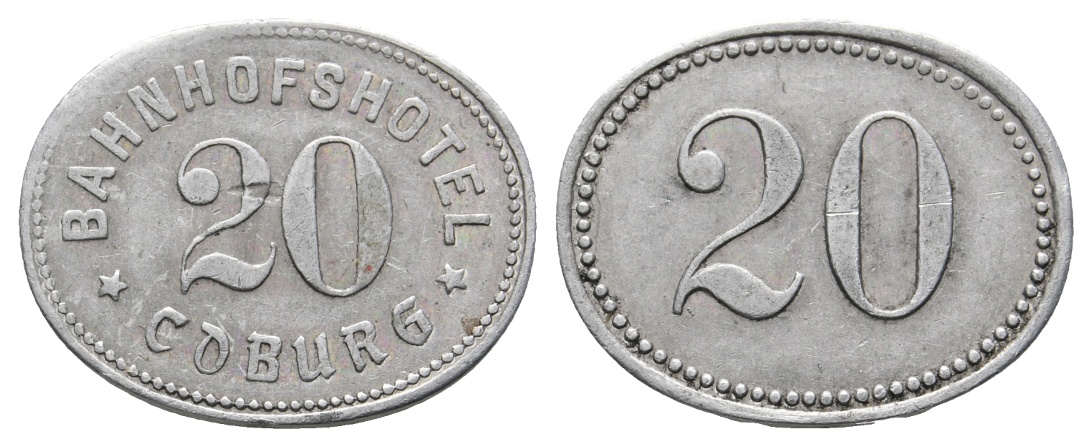  Bayern; Coburg; Bahnhofenhotel Coburg WZ: 20; Menzel 4542.3   