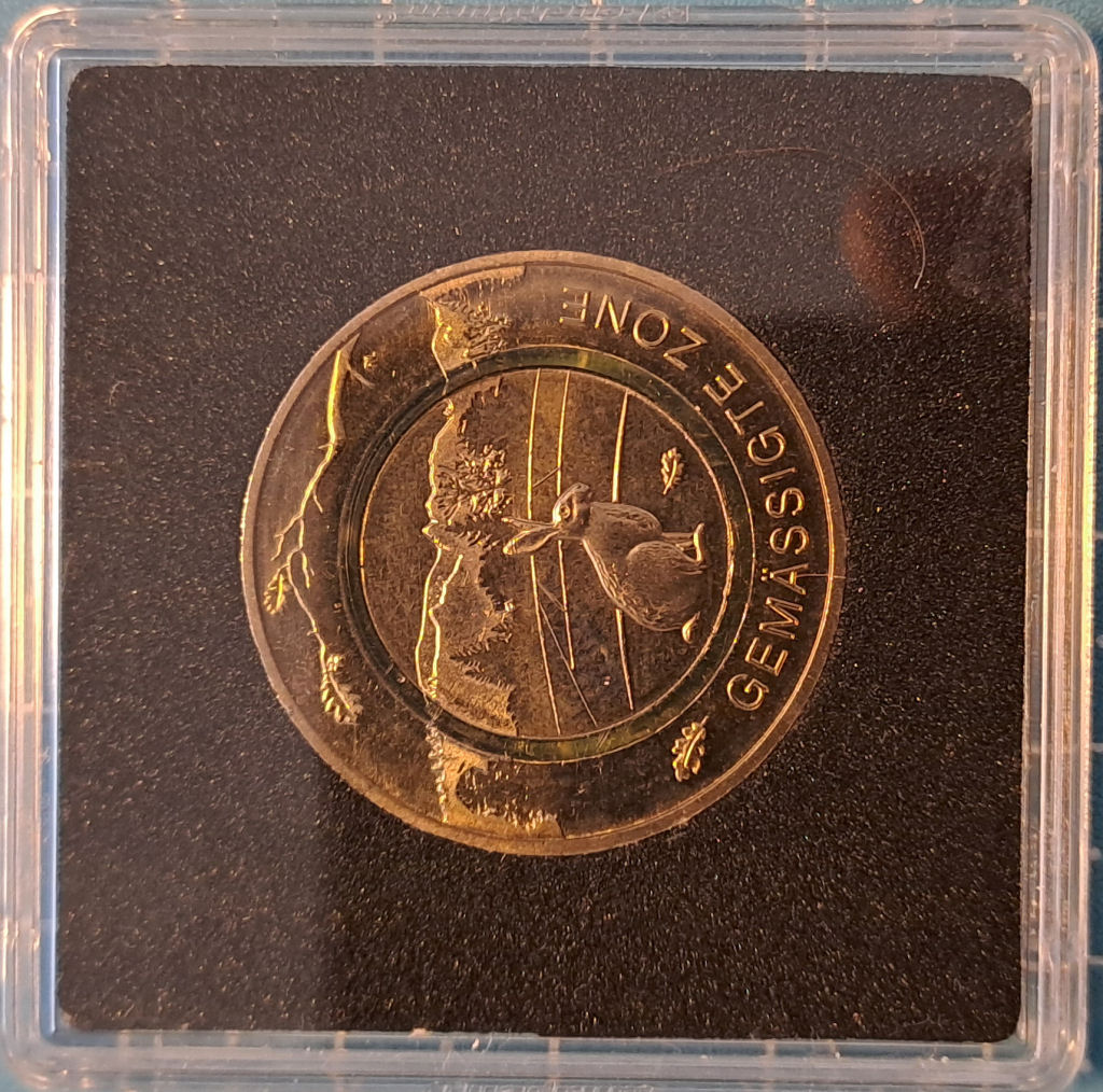 5 Euro Gedenkmünze Deutschland gemäßigte Zone 2019
