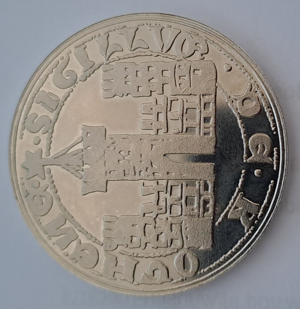  Medallie 875 Jahre Köthen   