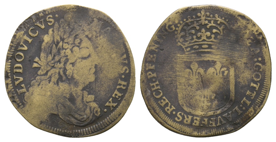  Nürnberg; Rechenpfennig; bronze; 3,06 g; Ø 27,64 mm   
